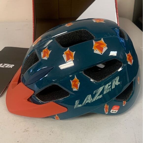 LAZER Lil Gekko Kids Lightweight Bike Helmet Unisex Head Protection w Visor - Picture 4 of 10